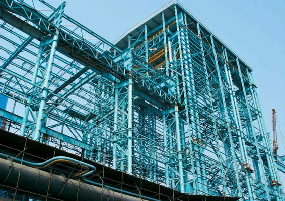 马钢冷轧板厂钢结构系统防腐工程